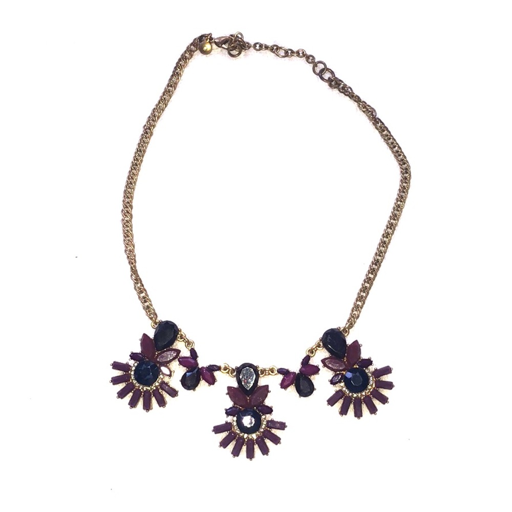 J crew jeweled necklace